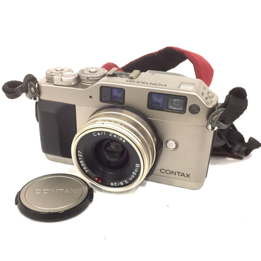 1円 CONTAX G1 Biogon 2.8/28 T* レンジファインダー フィルムカメラ レンズ コンタックス L061755拍卖