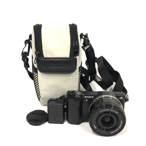 1円 SONY α5000 ILCE-5000 E 3.5-5.6/PZ 16-50 OSS SELP1650 ミラーレス一眼カメラ レンズ 動作確認済 C201350拍卖