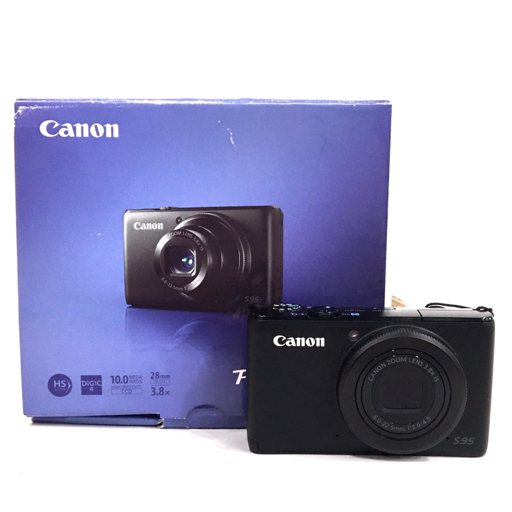 1円 Canon PowerShot S95 キャノン パワーショット コンパクトデジタルカメラ 光学機器 動作確認済み拍卖