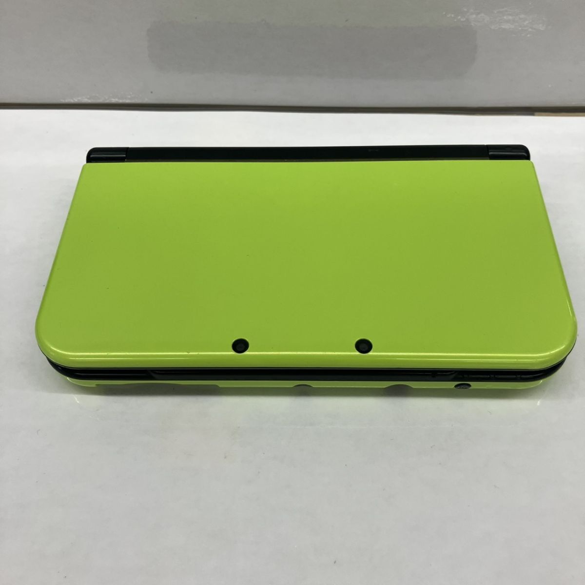 I314-HR6-160◎ NINTENDO ニンテンドー new 3DS LLゲーム機 本体 グリーン系 RED-001 初期化/通電確認済み FA拍卖