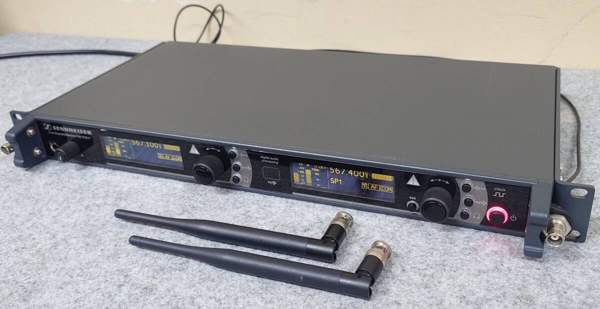 SENNHEISER EM3732 II-L◆動作確認済◆SKM5200用ワイヤレス受信機拍卖