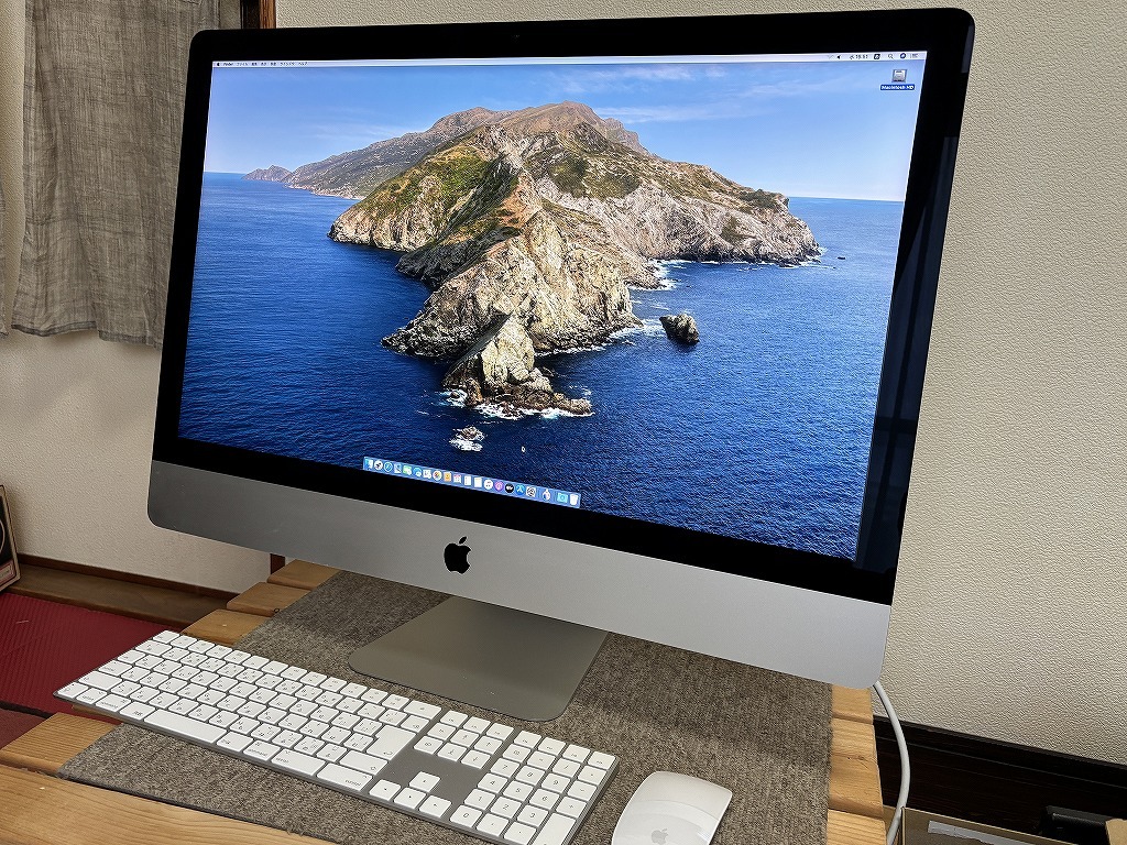 A2115 27インチ5k Core i5 3GHz Bluetoothマウス・キーボードセット 中古品拍卖