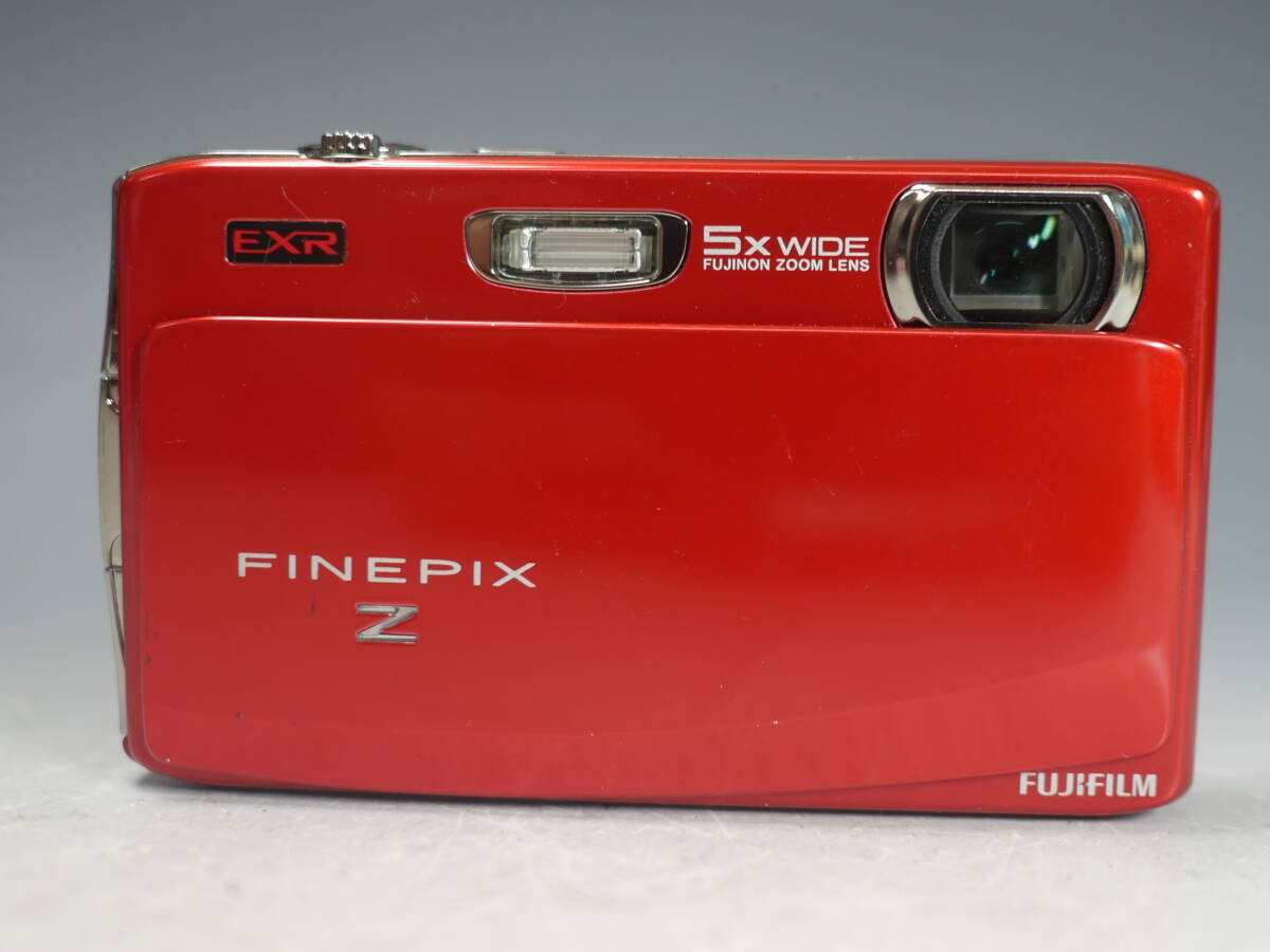 ☆FUJIFILM FinePix【Z900EXR】コンパクトデジカメ 約1600万画素 光学5倍 レッド USED品 フジフィルム拍卖
