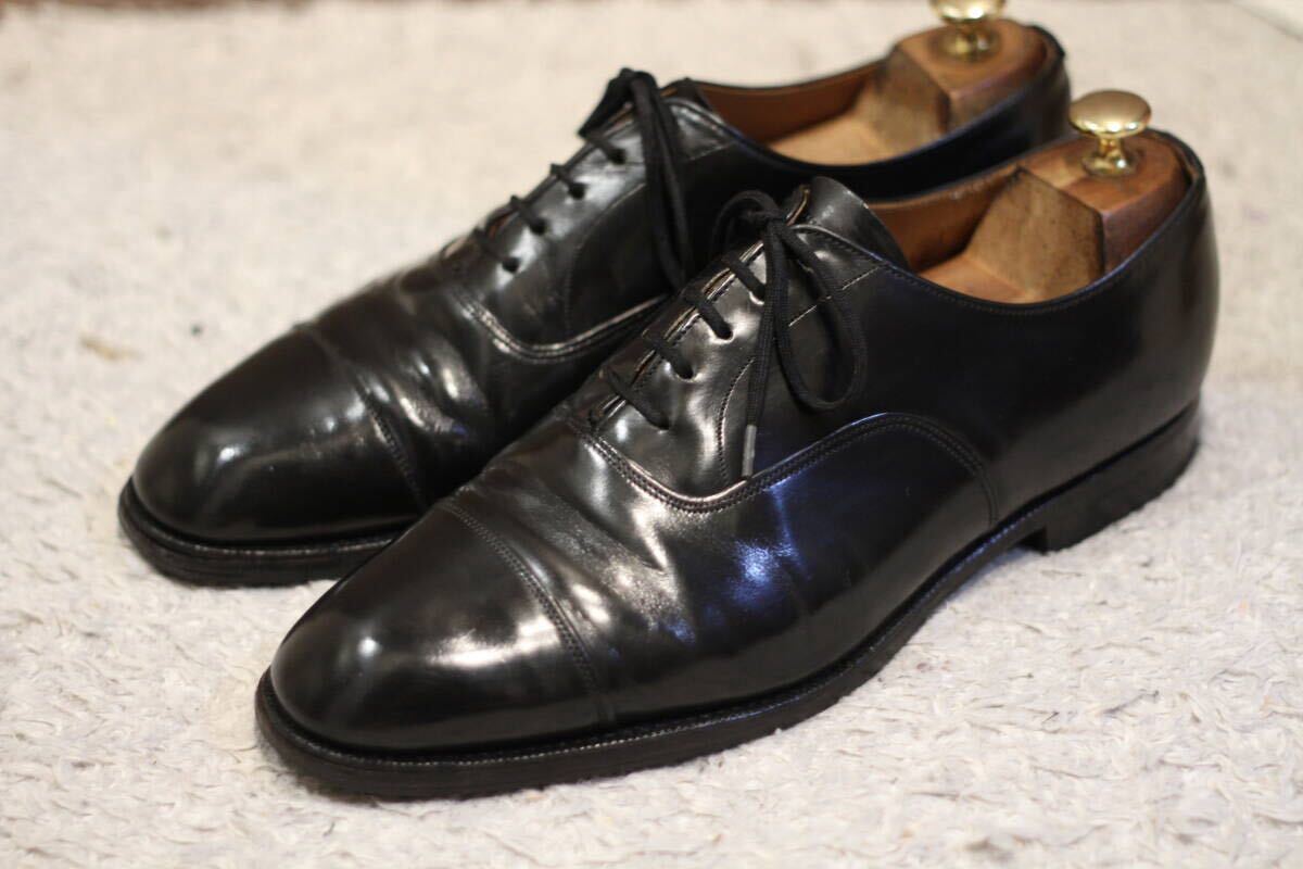 【旧チャーチ/ブックバインダー】Church's ストレートチップ Balmoral 85G(last73 chuchs church Consul コンサル キャップトゥ PRADA)拍卖