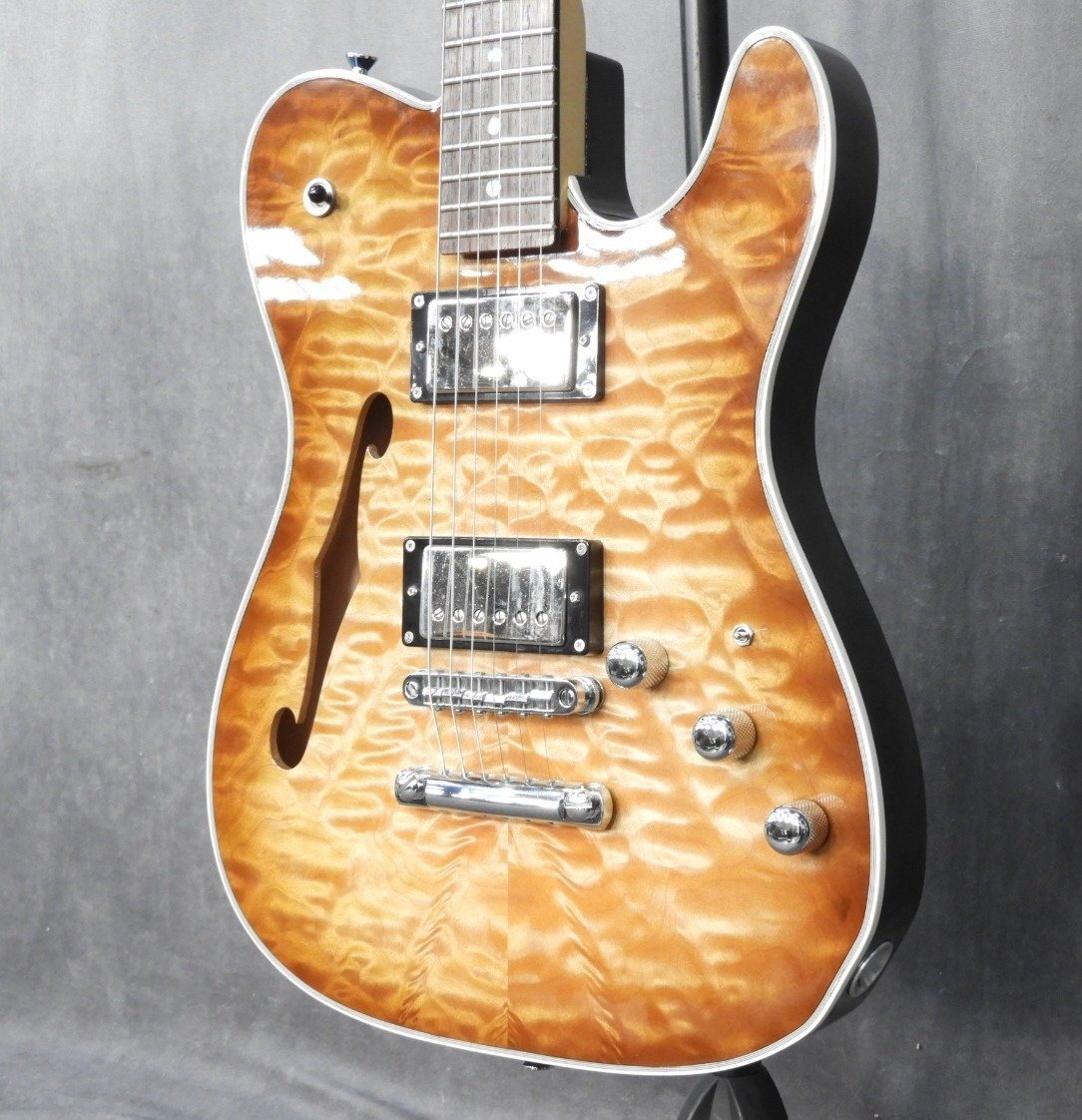 【C】詳細不明 Telecaster Thinline shape タイプ エレキギター 10000241拍卖
