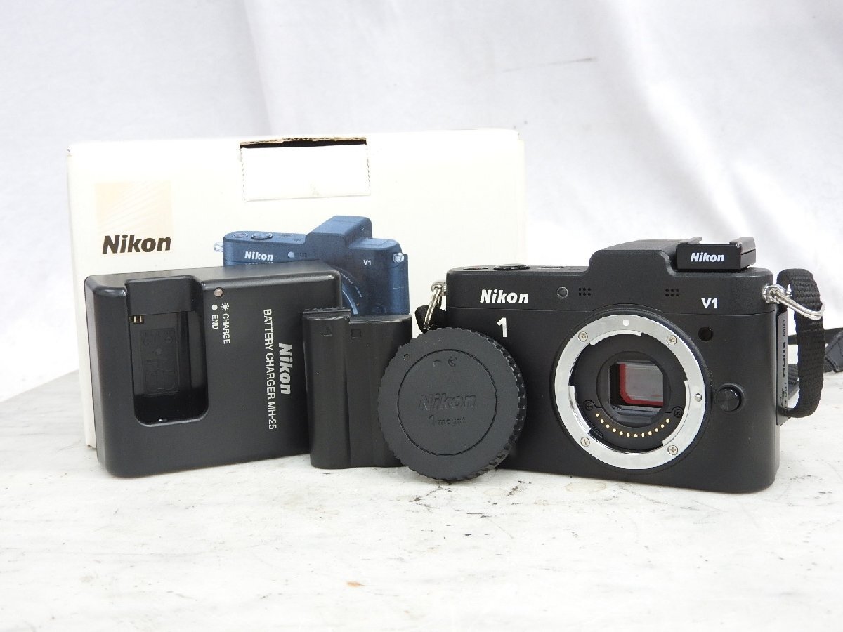 【G】Nikon 1V1 ミラーレス一眼レフカメラ ボディ ニコン 3347508拍卖