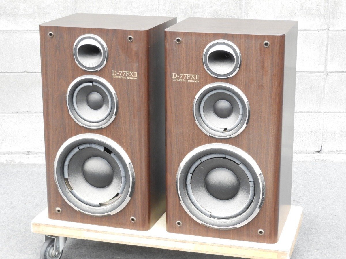 【D】ONKYO D-77FXII スピーカーペア オンキョー 3349461拍卖