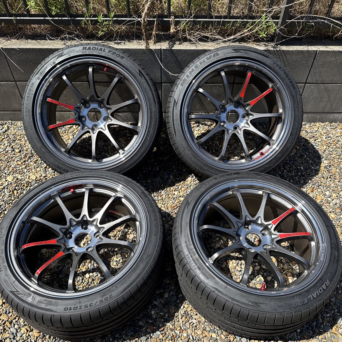 希少 RAYS レイズ ボルクレーシング 匠project 近藤エンジニアリング 特注サイズ CE28N-plus SL 18×9.5J +35 Face4 265/35R18 VAB VAG拍卖