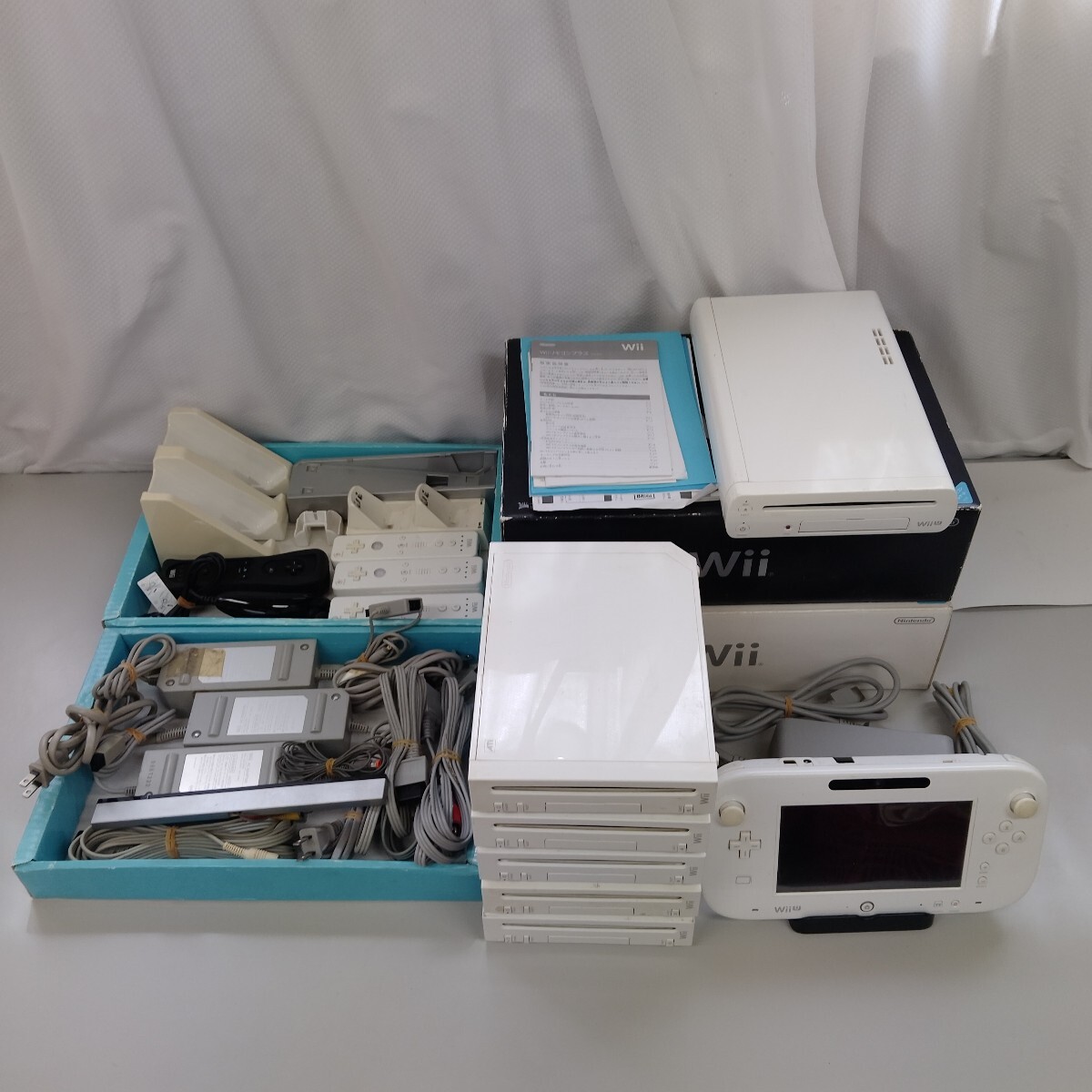 任天堂 Wii WiiU 本体 コントローラー 周辺機器 まとめ売り セット ジャンク品 Nintendo 拍卖