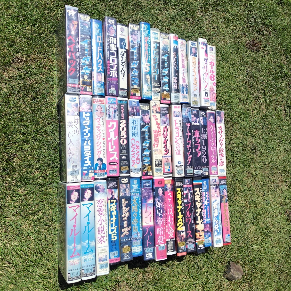 洋画 アクション ドラマ SFなど VHS大量 まとめ売り ②拍卖