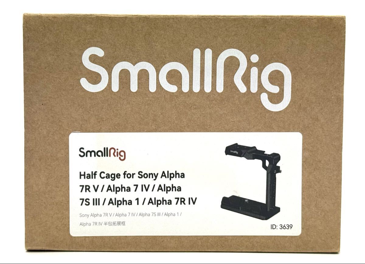 【超美品】SmallRig スモールリグ ハーフケージ ブラケット 型番 3639拍卖