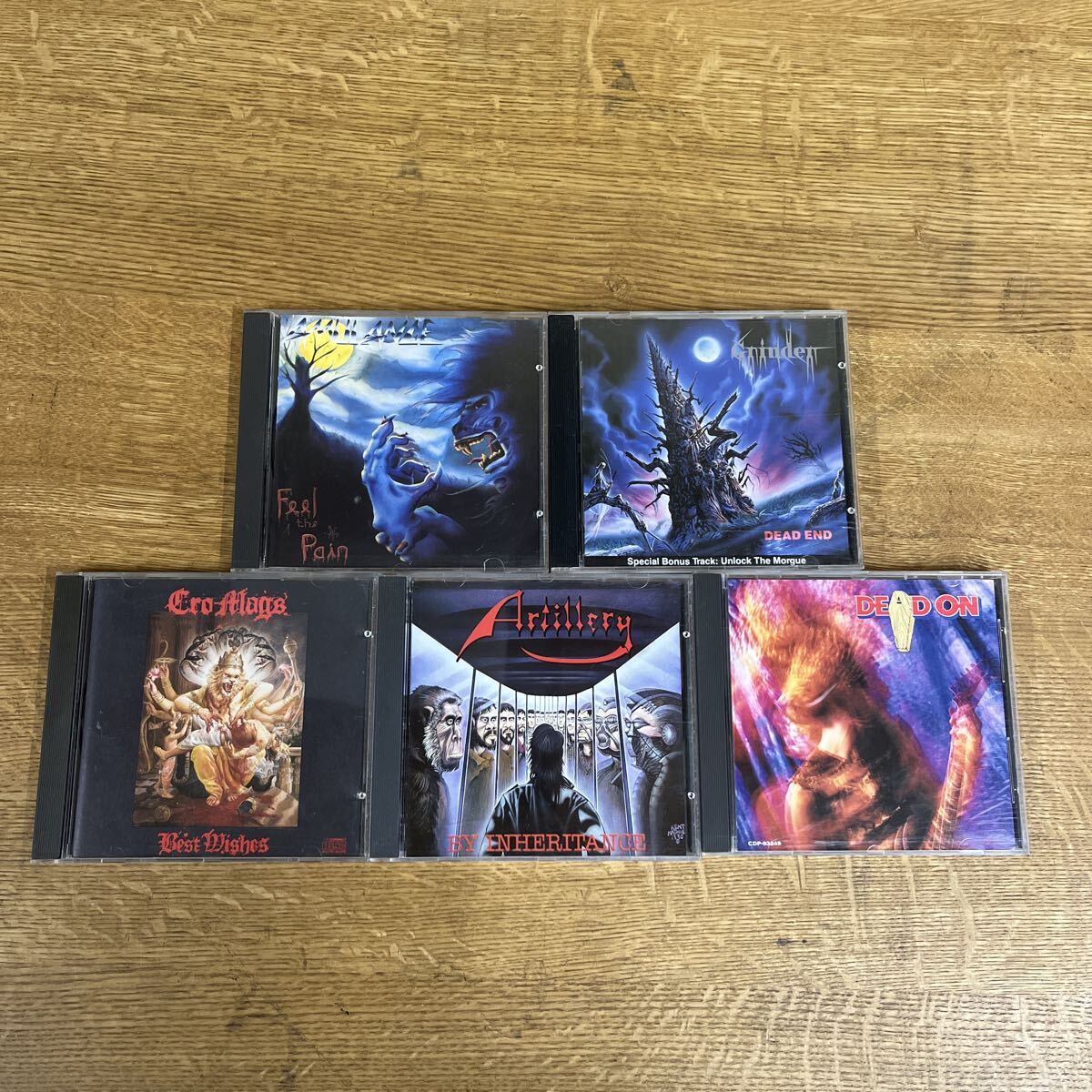 ③ スラッシュメタル CD 5枚セット Cro-Mags Artillery Intruder 他拍卖