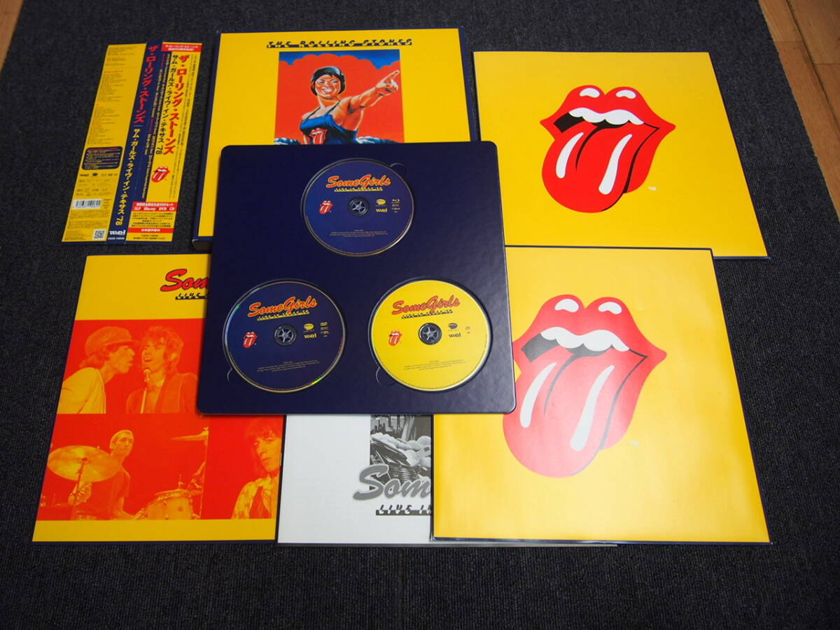 ◎2LP、Blu-ray、DVD、CD 帯付 The Rolling Stones / Some Girls Live in Texas '78 VQXD-10040 限定500セット拍卖