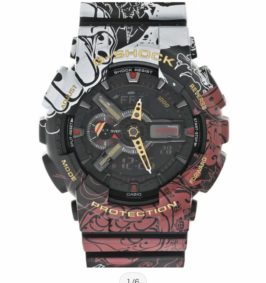 CASIO G-SHOCK GA-110JOP-1A4JR ワンピース コラボレーションモデル 拍卖