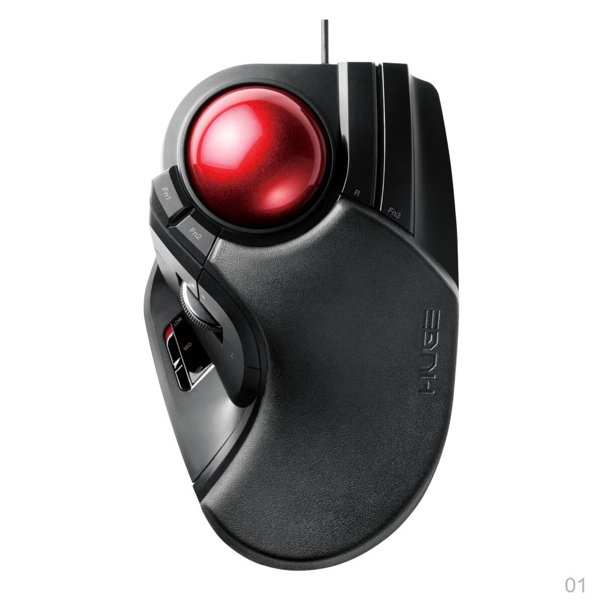【新品】USB エレコム 有線 マウス 大玉 トラックボール 8ボタン チルト機能 ブラック M-HT1URXBK 60拍卖