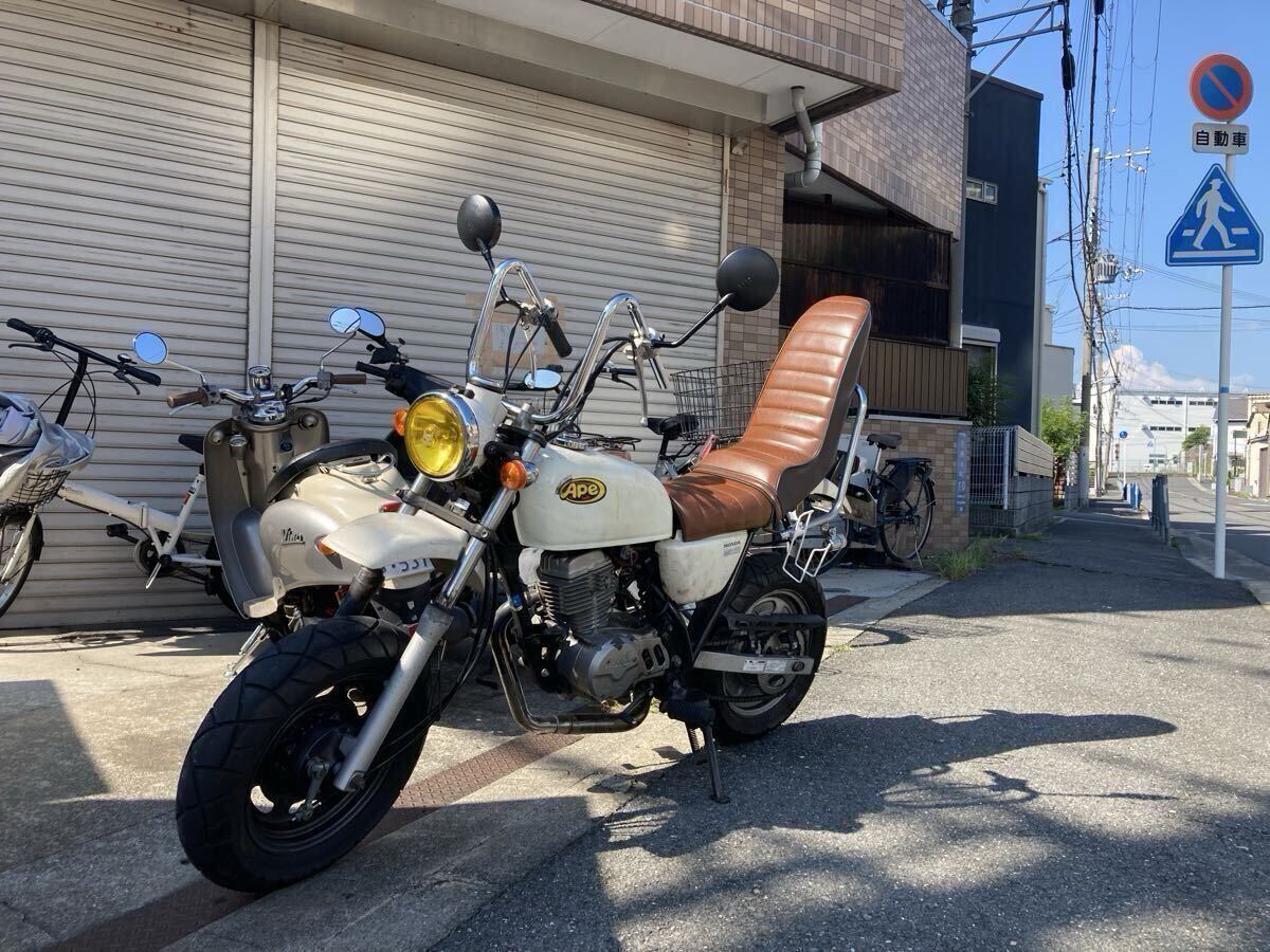 HONDA エイプ50 キャブ車 AC16 実働拍卖