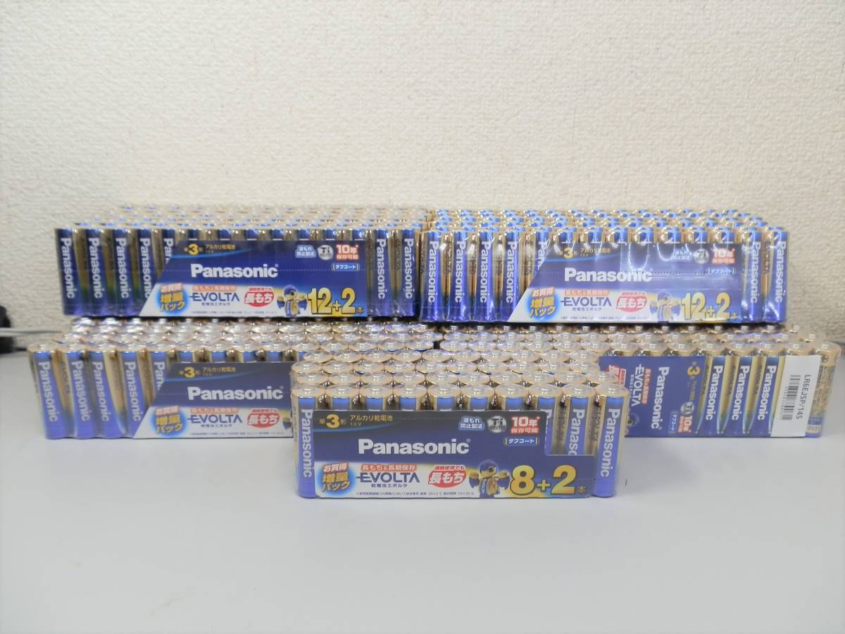 新品!パナソニック エボルタ アルカリ 単3電池 400本拍卖