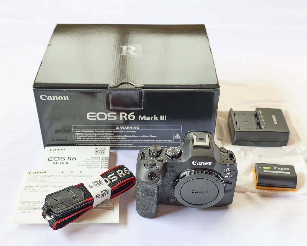 EOS R6 Mark III ボディ 10ヶ月のメーカー保証有り拍卖