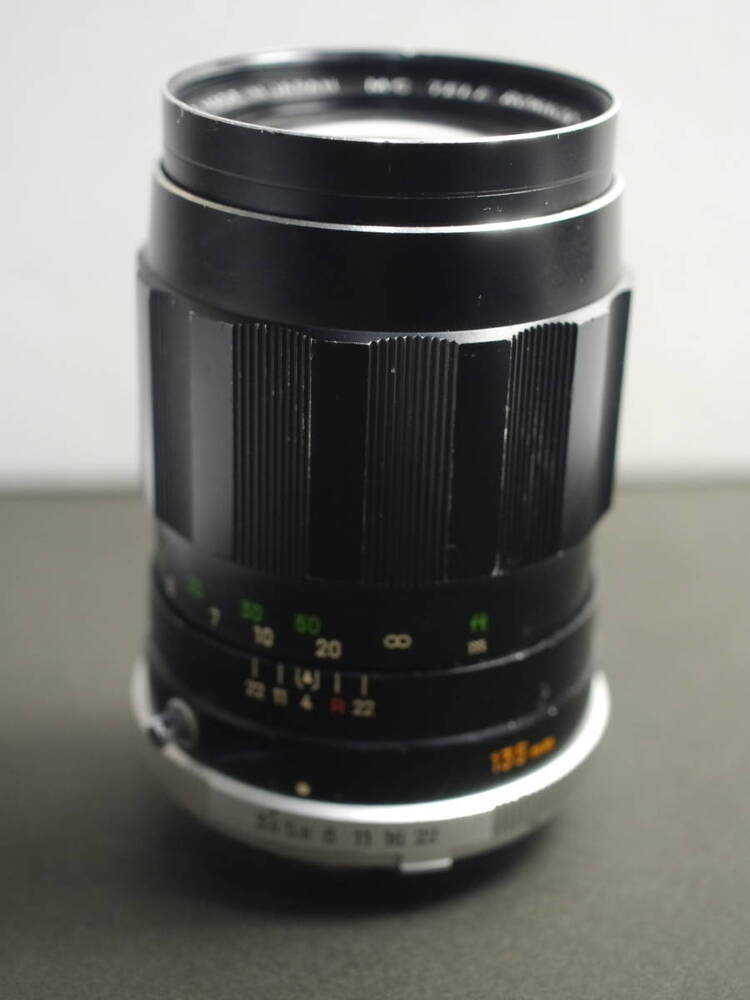 MINOLTA ミノルタ ROKKOR 1:3.5 f=135mm 単焦点レンズ 動作確認済み拍卖