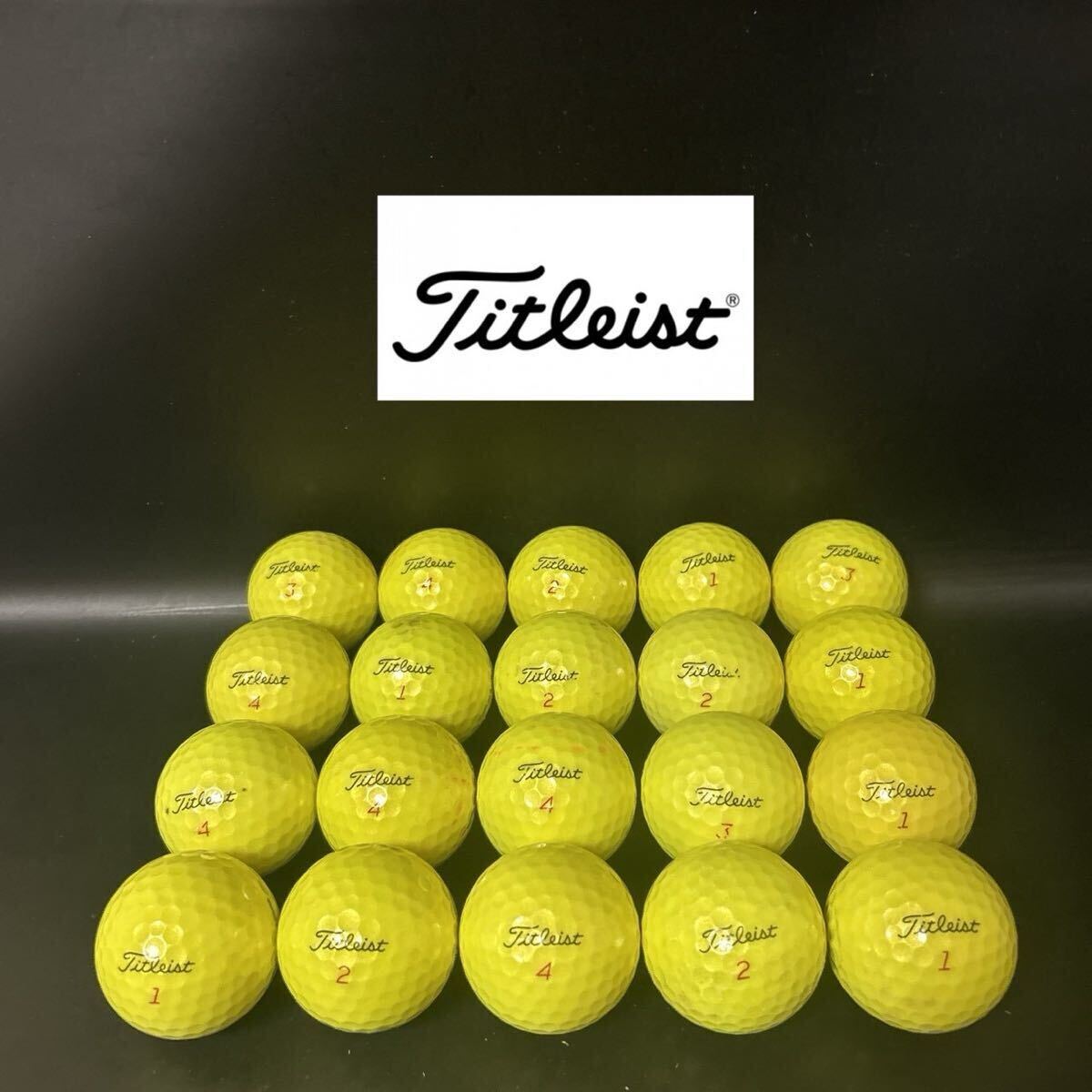 【MD10】S〜Aランク●タイトリスト●ロストボール●20個●Titleist●Pro V1X●プロ V1X●ゴルフボール●1円スタート拍卖