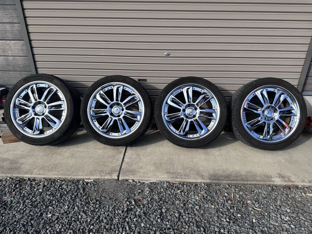 weds kranze クレンツェ glossa グロッサ 19インチ タイヤホイール4本セット拍卖