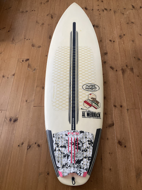 ★極美品 アルメリック 5'9 ウルトラジョー 最高級SPINE-TEK 34L 5プラグ Kinaroad最先端グラッシング フットマーク殆ど無★拍卖