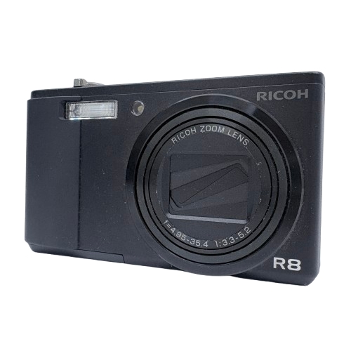 ▲【RICOH/リコー】R8 黒 デジカメ 本体 コンパクトデジタルカメラ 動作不明 部品取り★6607拍卖
