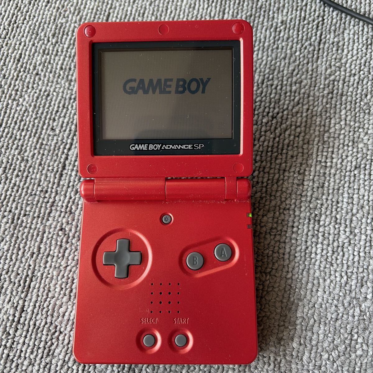 任天堂 ゲームボーイアドバンスSP AGS-001 レッド 本体拍卖