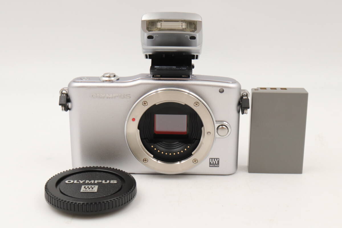 美品☆オリンパス OLYMPUS PEN E-PM1 ボディ シャッター回数2587回 ###18669拍卖