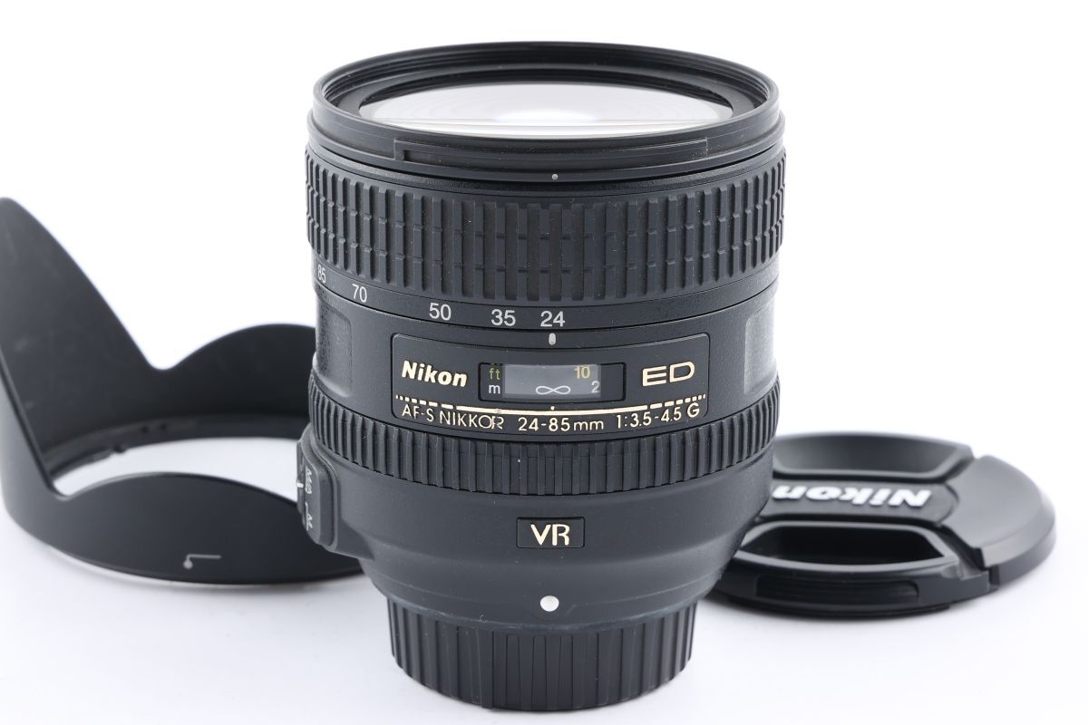 【かめらや】01542 美品 Nikon AF-S NIKKOR 24-85mm F3.5-4.5G ED AF標準ズームレンズ Fマウント拍卖