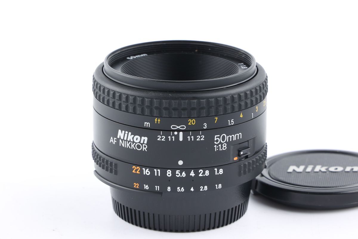 【かめらや】01541 美品 Nikon AF NIKKOR 50mm F1.8 単焦点 標準レンズ Fマウント拍卖