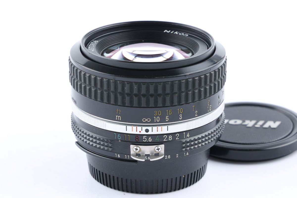 【かめらや】01531 Nikon Ai NIKKOR 50mm F1.4 単焦点 標準レンズ Fマウント拍卖