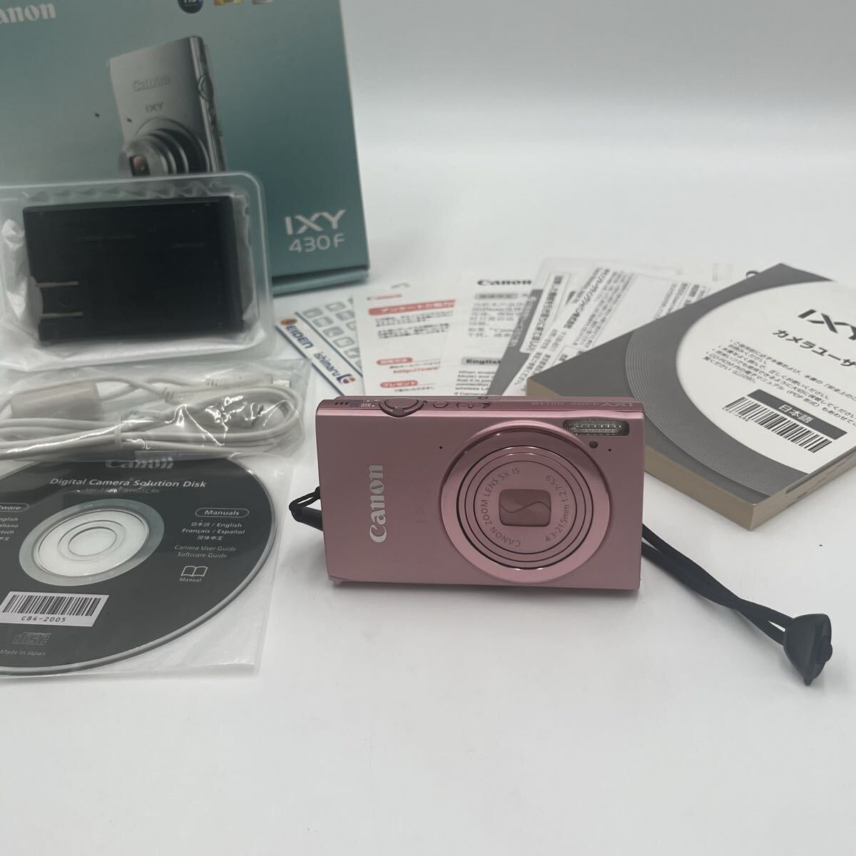 △【売り切り】Canon(キャノン) IXY (イクシー) IXY 430F (ピンク) コンパクトデジタルカメラ ※通電確認済み拍卖