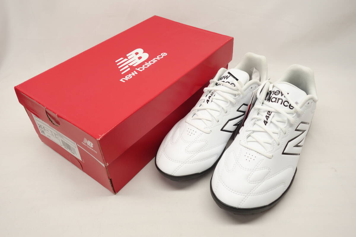 ◆未使用品◆NEW BALANCE フットボールシューズ 442 Team TF V3 U43T27D 25.5cm拍卖