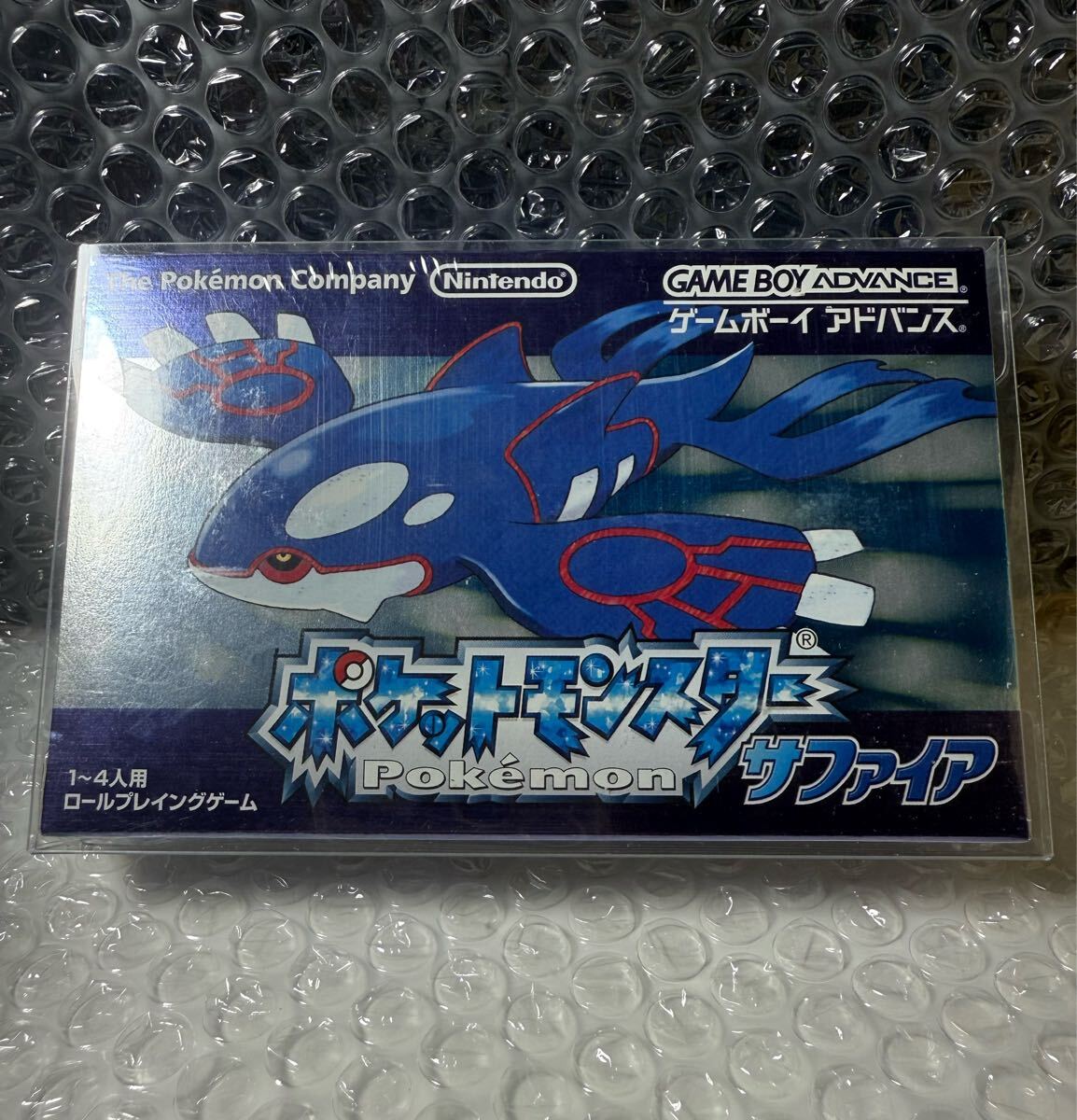 未開封 ポケットモンスター サファイア ゲームボーイアドバンス GBA sapphire拍卖