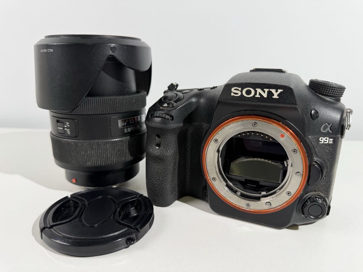 【8/18AP】 SONY ソニー α 99II デジタル一眼レフカメラ カメラ レンズ 2.8/16-50 SSM ジャンク拍卖