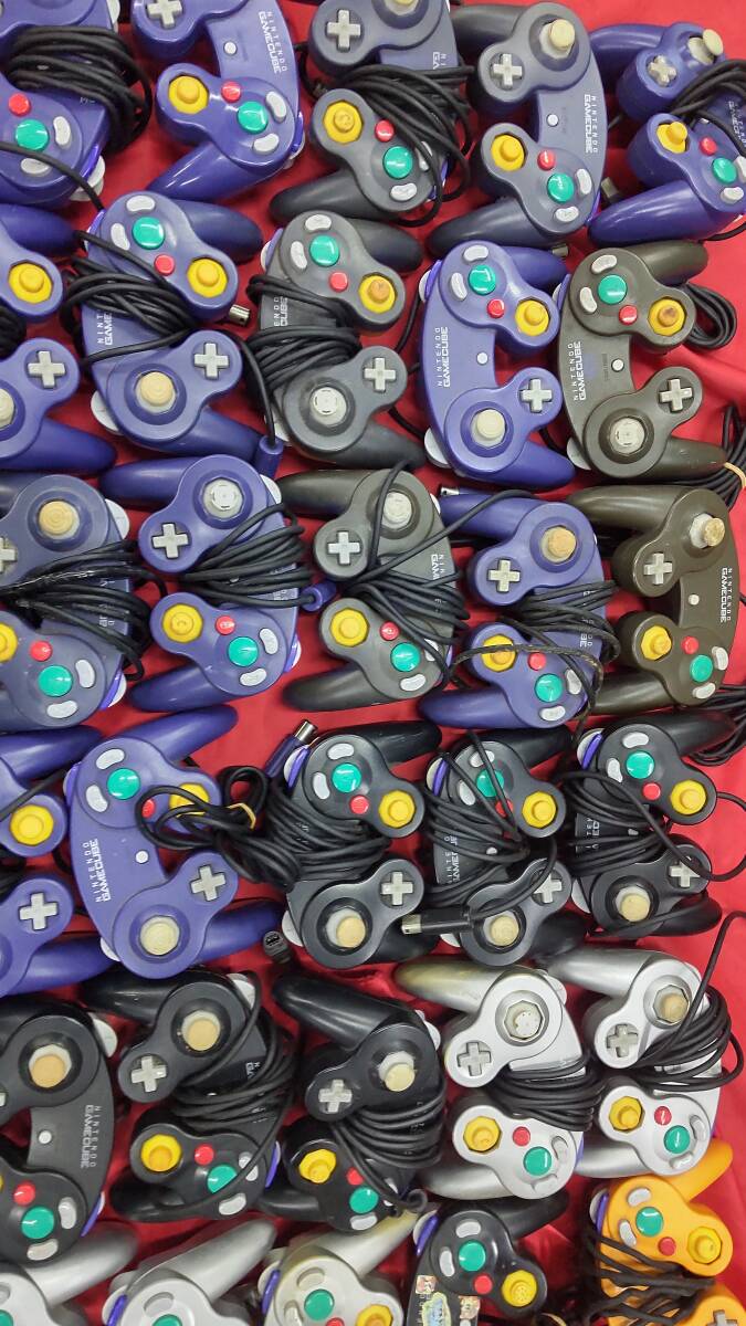 ゲームキューブ コントローラー 49個+非純正品1個 まとめ売り ジャンク 動作未確認 拍卖