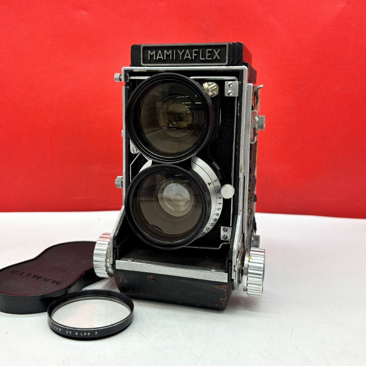 N02 MAMIYA MAMIYAFLEX SEKOR F3.5 65mm フィルムカメラ 二眼レフカメラ 現状品 マミヤ拍卖