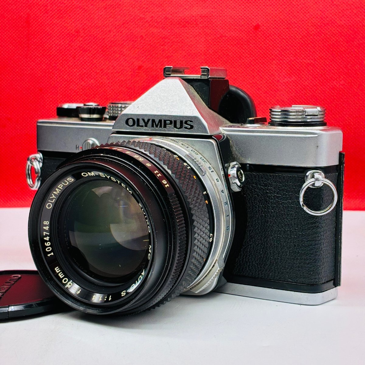 P89 OLYMPUS OM-1N OM-SYSTEM ZUIKO MC AUTO-S F1.4 50mm フィルム一眼レフカメラ 動作品 オリンパス拍卖