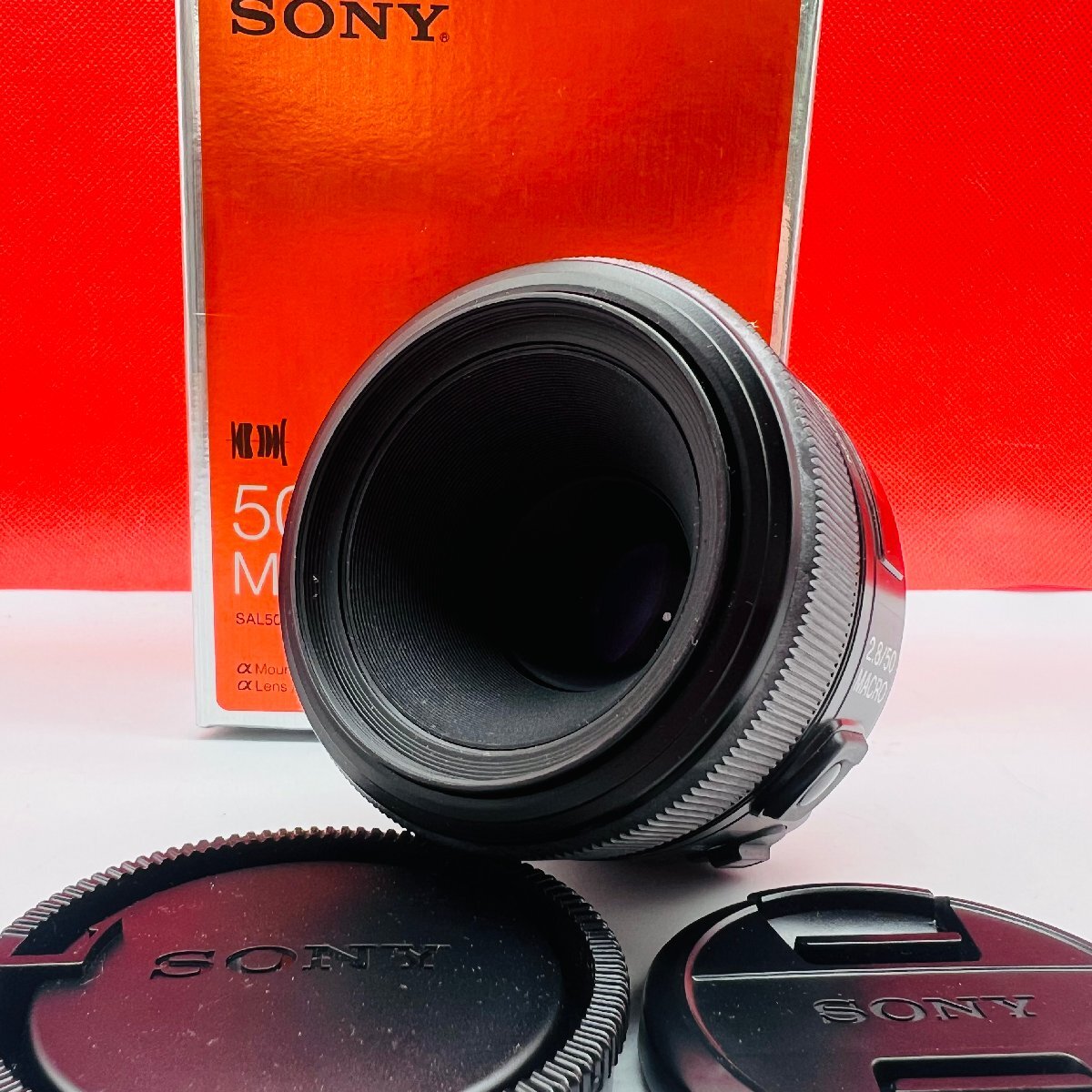 K09 SONY F2.8 50mm MACRO SAL50M28 カメラ レンズ 動作品 ソニー拍卖