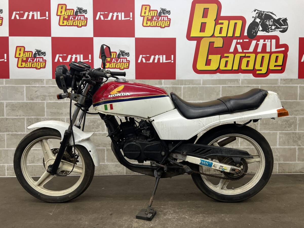 HONDA ホンダ NS50F? MBX50? AC08 販売証明書有り エンジン始動動画有り 売り切り 未整備 現状車 バンガレ拍卖