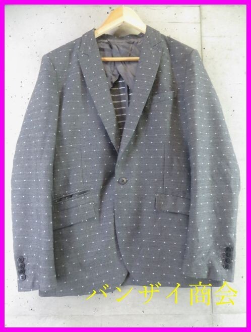 08s072◆美品です◆TSUMORI CHISATO ツモリチサト 水玉ドット 1ボタン シングルジャケット 2/ブレザー/スーツ/コート/シャツ/ワンピース拍卖