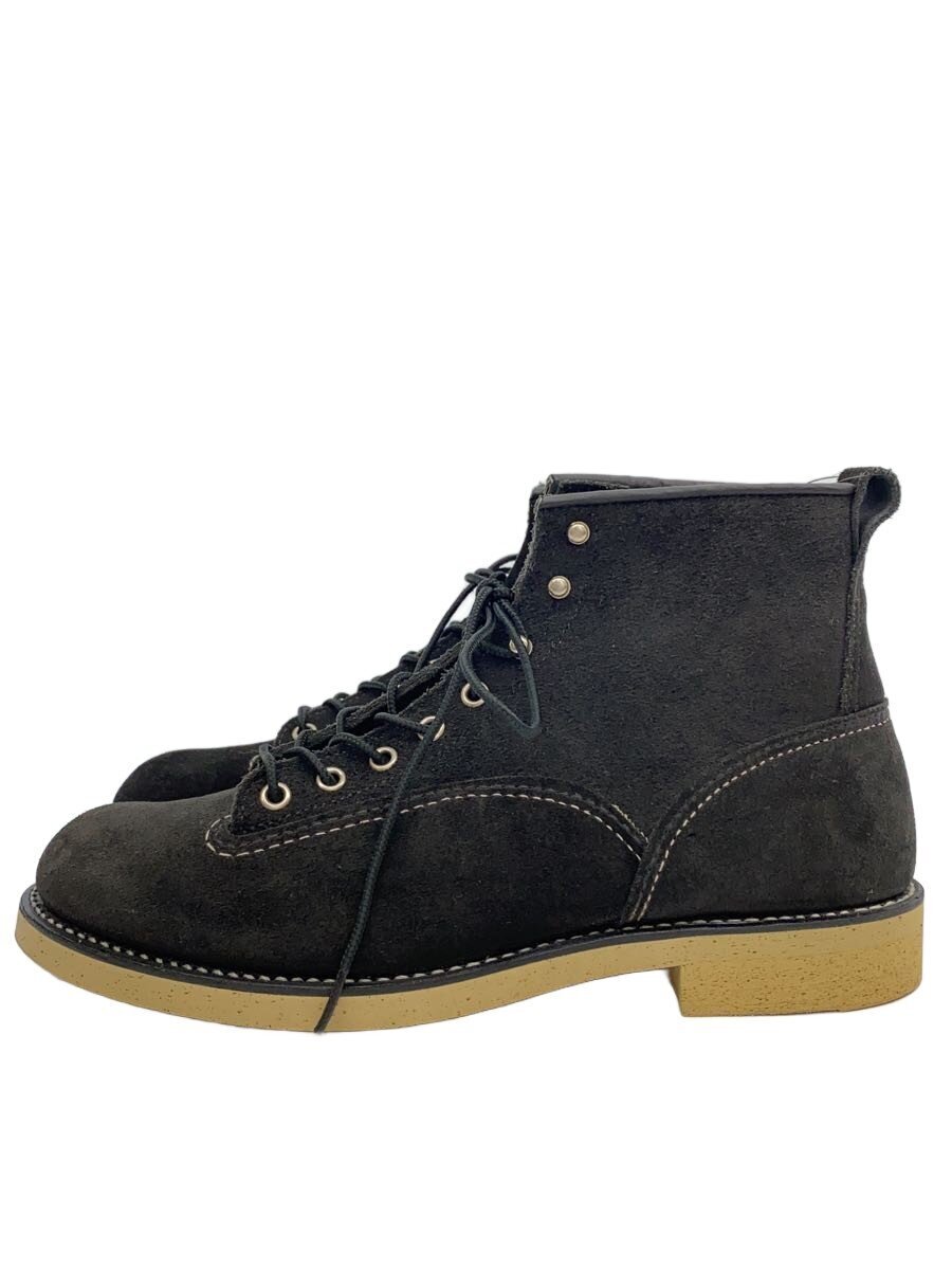 RED WING◆ブーツ/27cm/BLK/スウェード/2900//拍卖