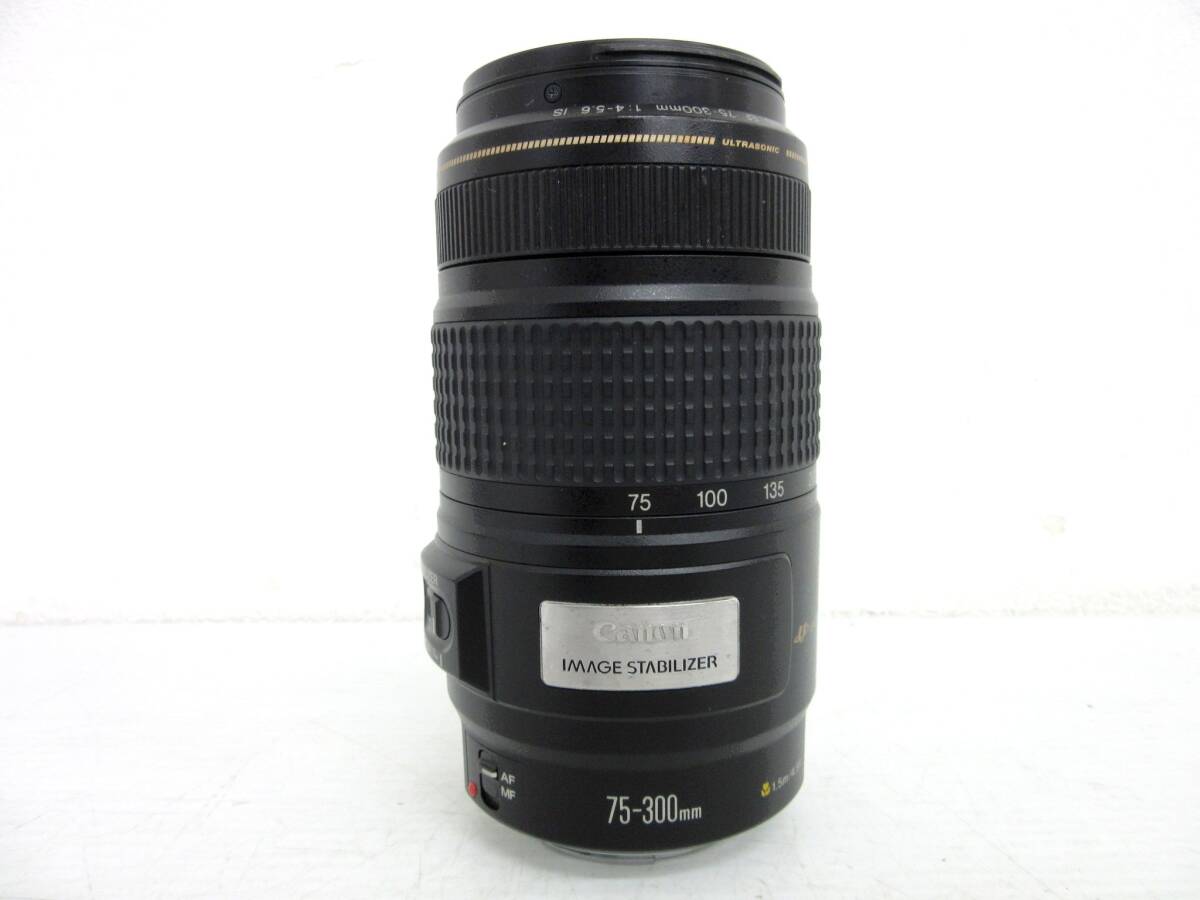 【Canon/キヤノン】未⑥37//EF 75-300mm 1:4-5.6 IS ULTRASONIC拍卖
