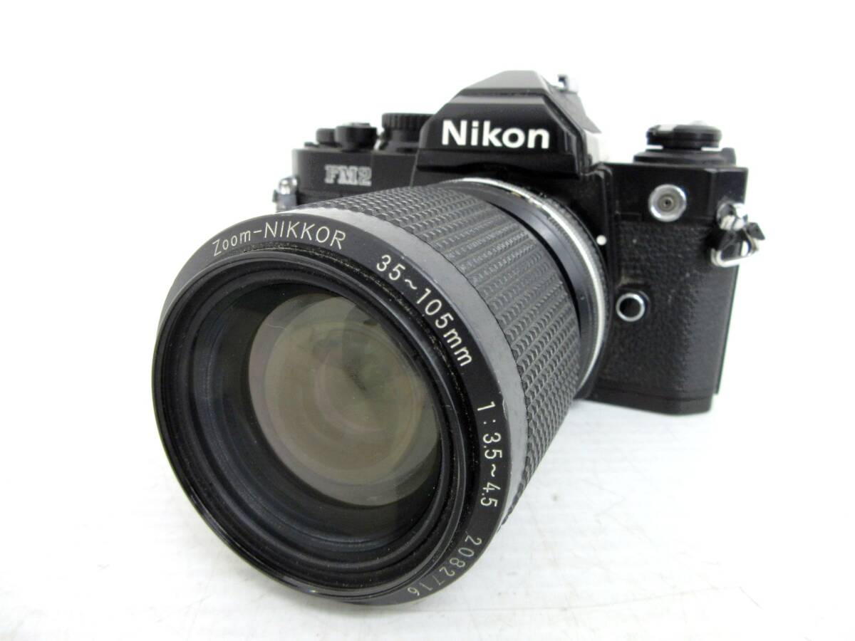 【Nikon/ニコン】未①21//Nikon New FM2 後期/Zoom-NIKKOR 35-105mm 1:3.5-4.5拍卖