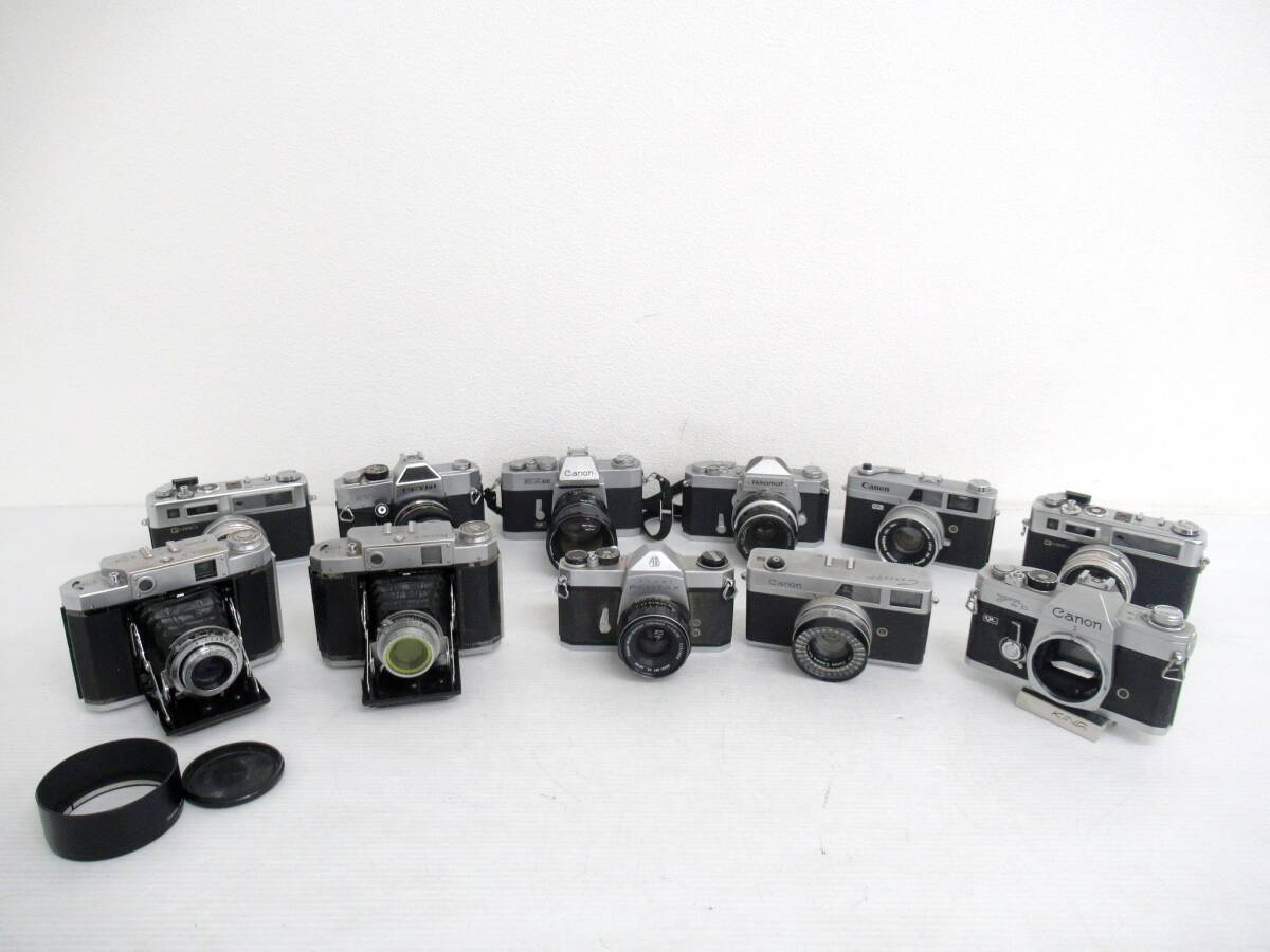 【CANON/MAMIYA/Nikon/YASHICA】未④106//シルバーボディまとめ拍卖