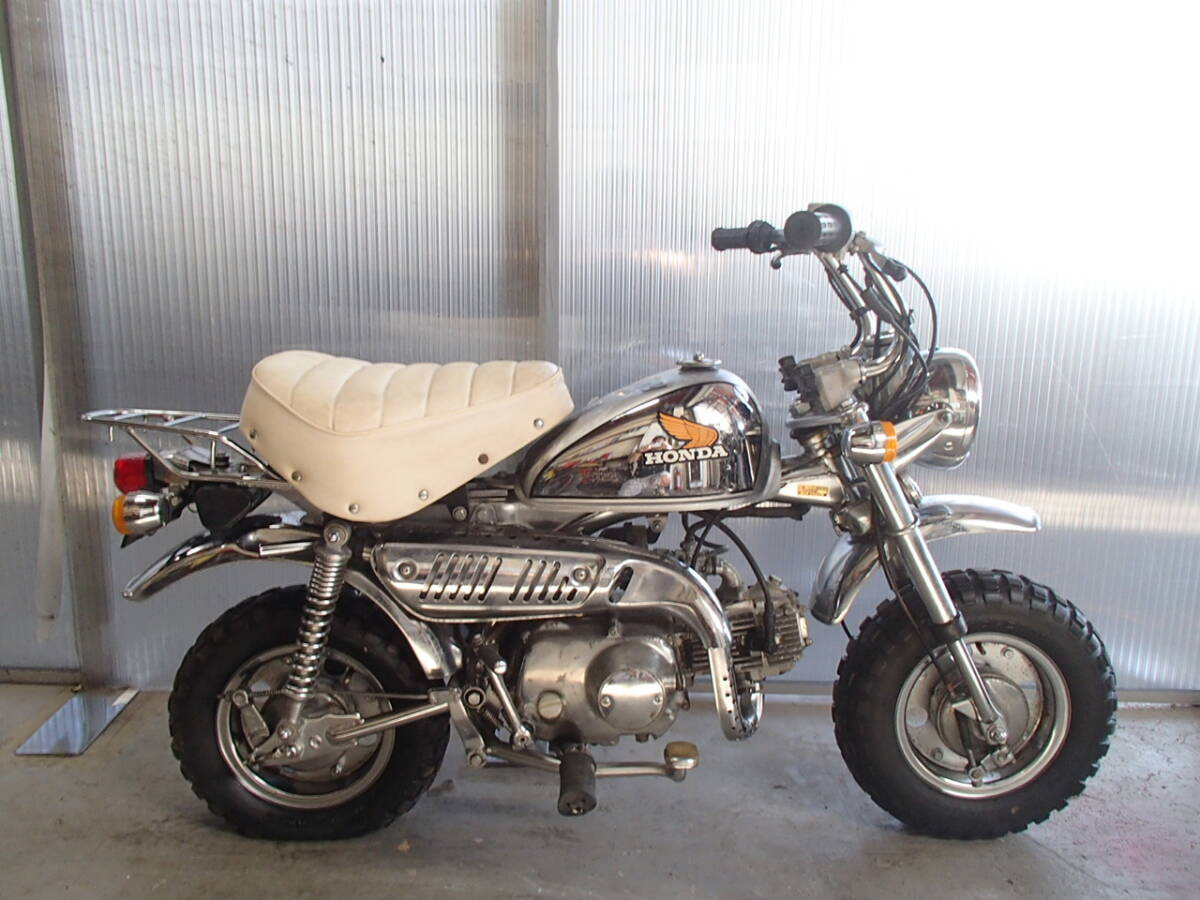 売切!割安陸送可!ホンダ メッキ モンキー 走行少!類似旧車→Z50M/Z50J/ゴリラ/ダックス/カブ/C100/ドリーム/モトコンポ/ポッケ/モトラ拍卖
