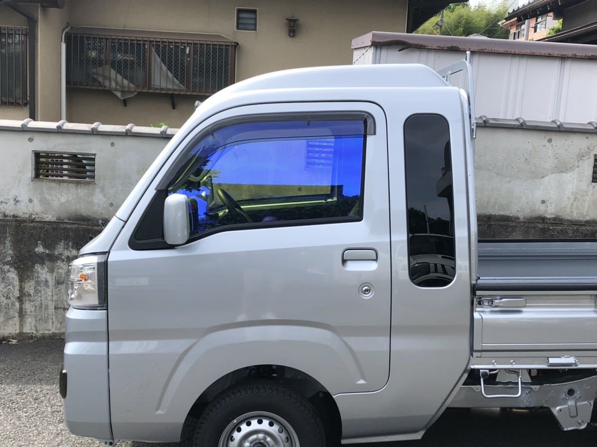 ハイゼット トラック ジャンボ S500P S510P S500系 フロントドアガラス ゼノン2オーロラ84 カット済みフィルム ゴーストフィルム拍卖