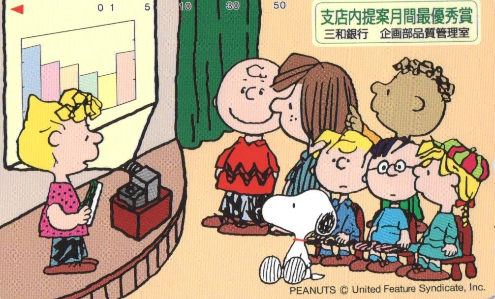 ★スヌーピー ピーナッツ 三和銀行★テレカ50度数未使用mv_167拍卖