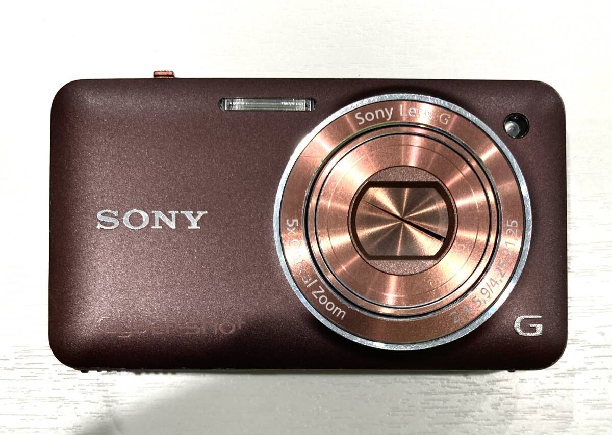 a709■ 作動不明 ジャンク品 動作未確認品 SONY ソニー Cybershot サイバーショット DSC-WX5 ブラウン コンパクトデジタルカメラ 現状品 拍卖